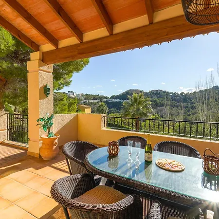 Semesterbostad Altea Hills 3br House With Private Garden Alicante